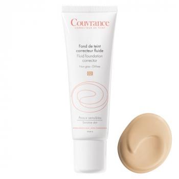 Avene Couvrance tekutý korekčný make-up, odtieň 01-porcelánový 30ml