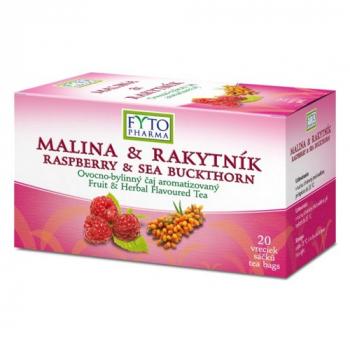 Malina & rakytník Ovocno-bylinný čaj aromatizovaný 20x2g