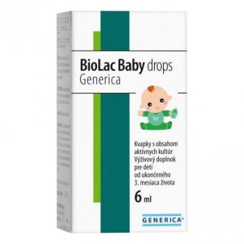 BioLac Baby drops, kvapky 6ml