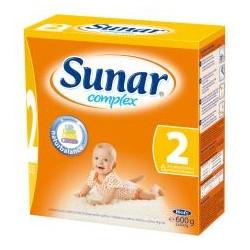 Sunar complex 2 následná sušená mliečna výživa dojčiat 600g