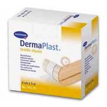 DermaPlast textile elastic Elastická textilná náplasť na rany telovej farby 8cm x 5m