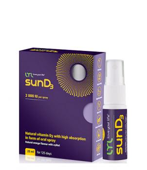 AKACIA SUN D3 2000IU sprej 25 ml