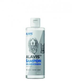 ALAVIS Šampón chlórhexidín 250 ml