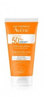 AVENE Krém SPF 50+ bez parfumácie pre citlivú pleť 50 ml