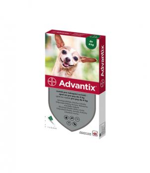 Advantix pipeta pre psov do 4kg