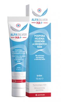 Alfasilver HA+ krém na ošetrenie rán 15ml