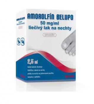 Amorolfín Belupo 50mg/ml liečivý lak na nechty