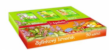 Apotheke Bylinkový hrnček - kolekcia BIO čajov 30ks