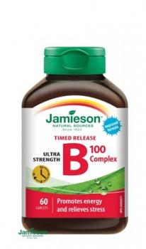 B-komplex 100mg s postupným uvoľňovaním Jamieson  