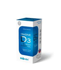 BIOMIN Magne D3 Stress Control 60 kapsúl