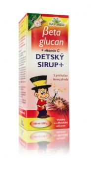 Beta Glucan + vitamín C detský sirup 100ml