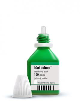 Betadine na dezinfekciu