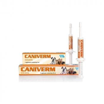 Caniverm perorálna pasta na od+cervenie psov a ma+ciek 10ml
