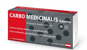 Carbo medicinalis aktívne uhlie 20tbl