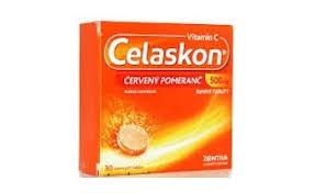 Celaskon 500mg červený pomaranč, šumivé tablety 30ks