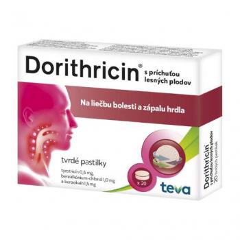 Dorithricin s príchuťou lesných plodov