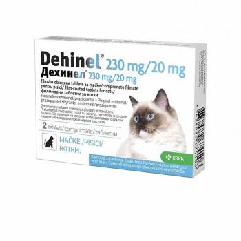 Dehinel 230mg/20mg pre mačky 2tbl