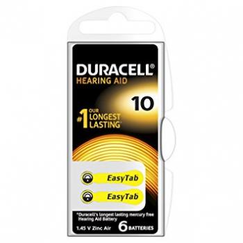 Duracell hearing aid 10 batérie do načúvacích prístrojov 6ks