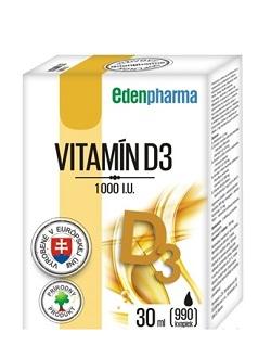 vitamín D3 kvapky