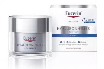 Eucerin Hyaluron-Filler + 3x Effect nočný krém