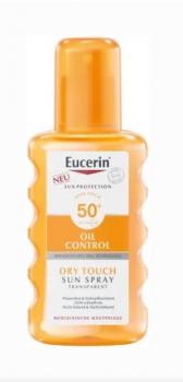 Eucerin Oil Control Transparentný sprej SPF 50 200ml