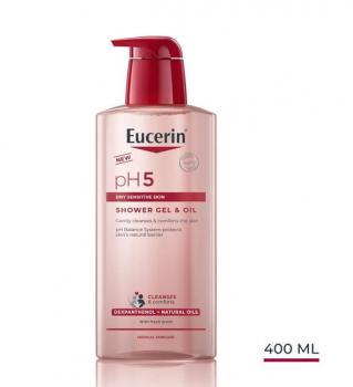 Eucerin pH5 sprchový gél a olej 400ml 
