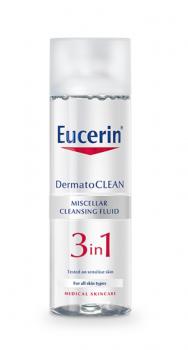 Eucerin DermatoCLEAN 3v1 čistiaca micelárna voda 400ml