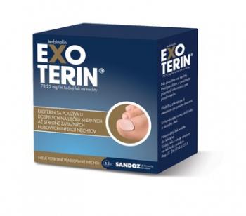 Exoterin 78,22 mg/ml liečivý lak na nechty 