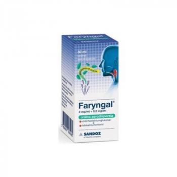 Faryngal 2mg/ml + 0,5mg/ml