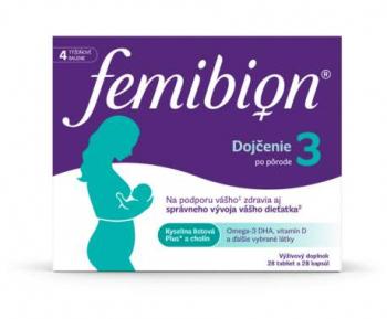 Femibion 3 Dojčenie 28 tabliet a 28 kapsúl
