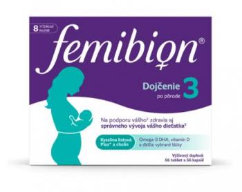 Femibion 3 Dojčenie 56 tabliet a 56 kapsúl