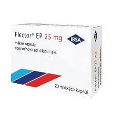 Flector EP 25 mg cps 20ks liek proti bolesti