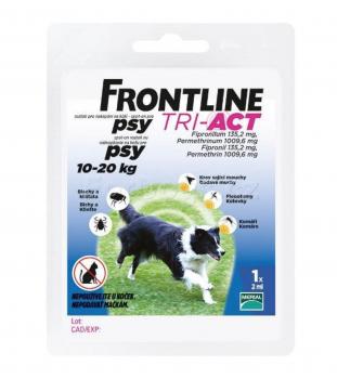 Frontline TRI-ACT pre psov 10-20 kg
