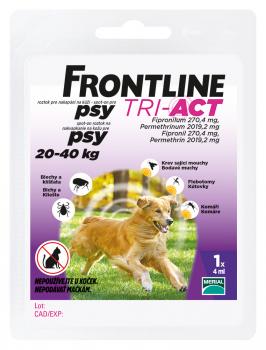 Frontline TRI-ACT pre psov 20-40 kg