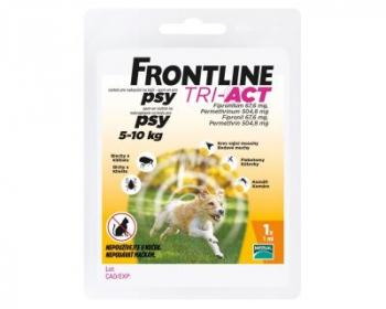 Frontline TRI-ACT pre psov 5-10 kg
