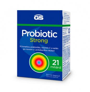 GS Probiotic strong 30 + 10 kapsúl