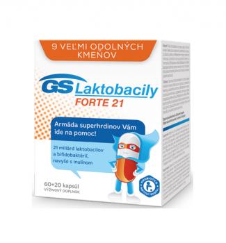 GS Laktobacily forte 21 30+10tbl