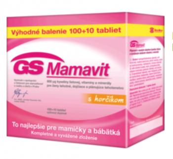 GS Mamavit s horčíkom 100+10tbl