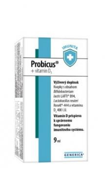 Generica Probicus + vitamin D3 9 ml