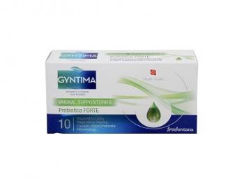 Gyntima probiotica forte Vaginálne čapíky 10ks