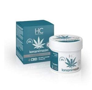 Health Culture Konopné mazanie chladivé  s CBD krém 125ml