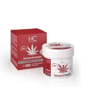 Health Culture Konopné mazanie hrejivé s CBD krém 125ml