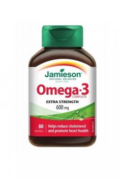 JAMIESON Omega-3 complete 80 kapsúl