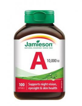  Jamieson Vitamín A 10 000 IU 100cps.