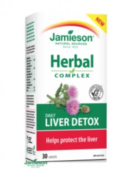 Liver detox Herbal complex Jamieson 30cps
