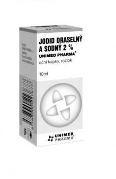 Jodid draselný a sodný 2% 10ml