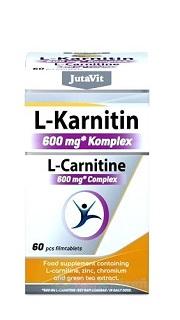JutaVit L-Karnitin 600 mg Komplex 60 tbl