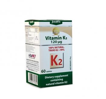 JutaVit Vitamín K2 prírodný 120 µg 60 tabliet