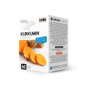 KURKUMIN 3-komplex VIRDE 60 kapsúl