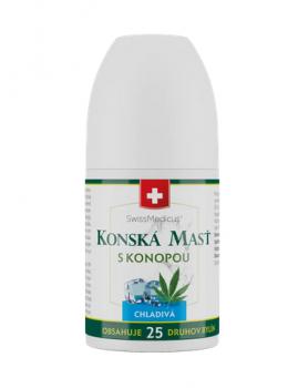 Konská masť s konopou chladivá ROLL-ON 90ml